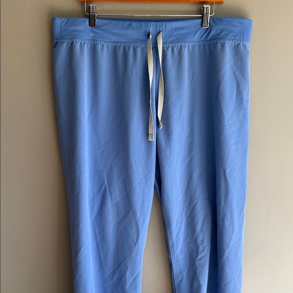 Figs Women’s Light Blue Drawstring Pants Size XL P - Picture 1 of 6